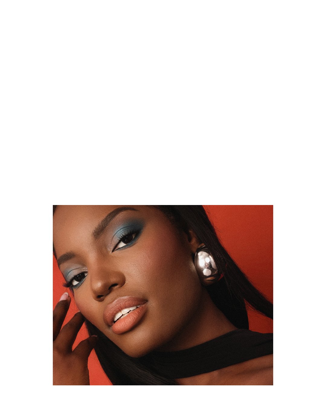 Phoenix beauty photographer Catie Menke Wilson's photo of model with bright makeup