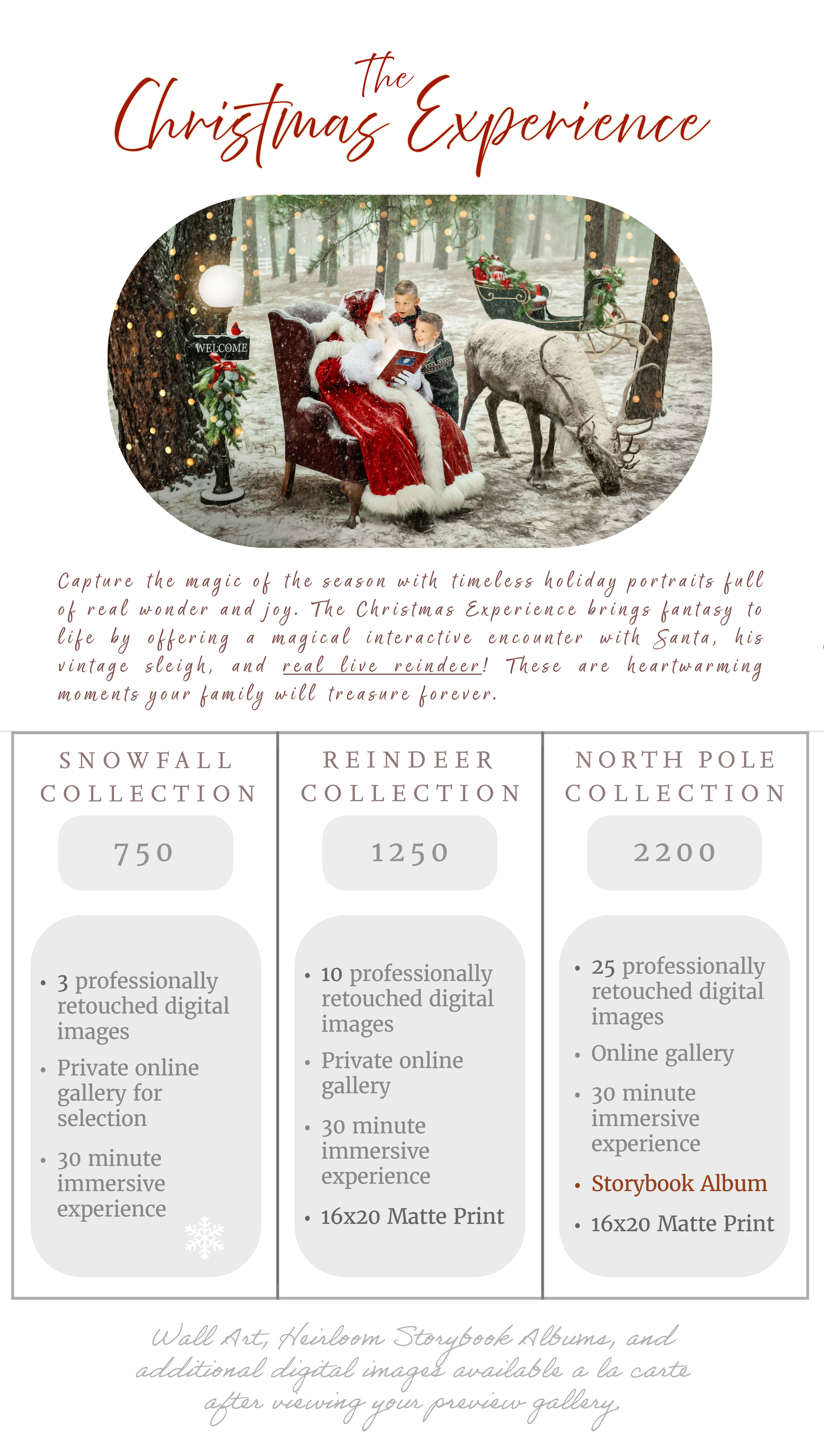 aa 0 1 a christmas ad colorado springs photographer christmas experience reindeer santa forest sleigh vintage flyer template.png