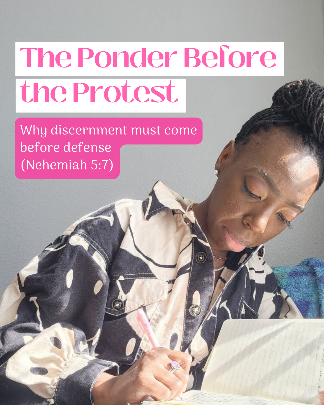 The Ponder Before The Protest