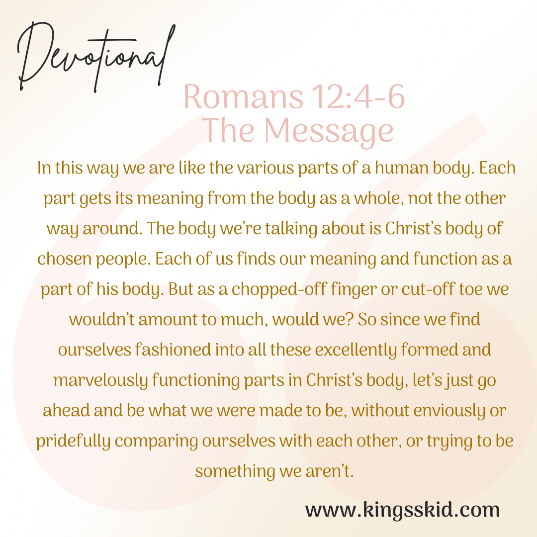 Community Is The Thing That Sustains, Not Severs! 