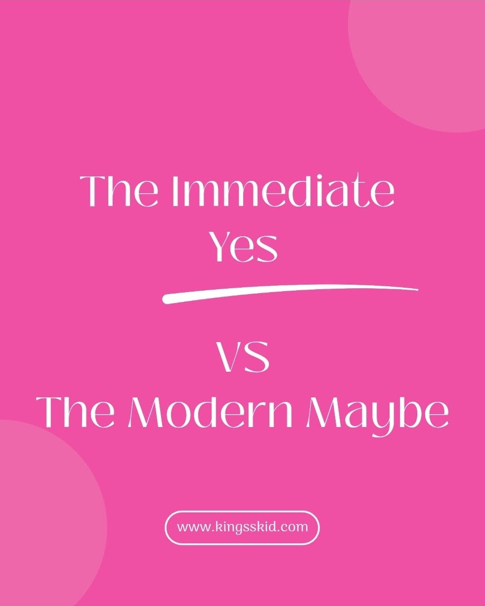 The Immediate "Yes" vs. The Modern "Maybe"