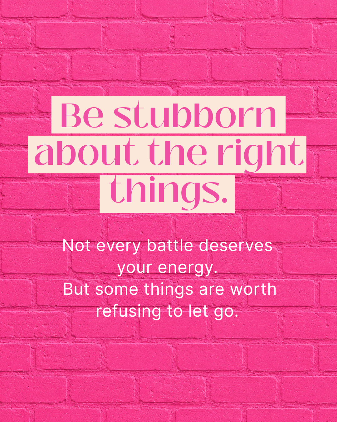 Holy Stubbornness Is a Spiritual Discipline