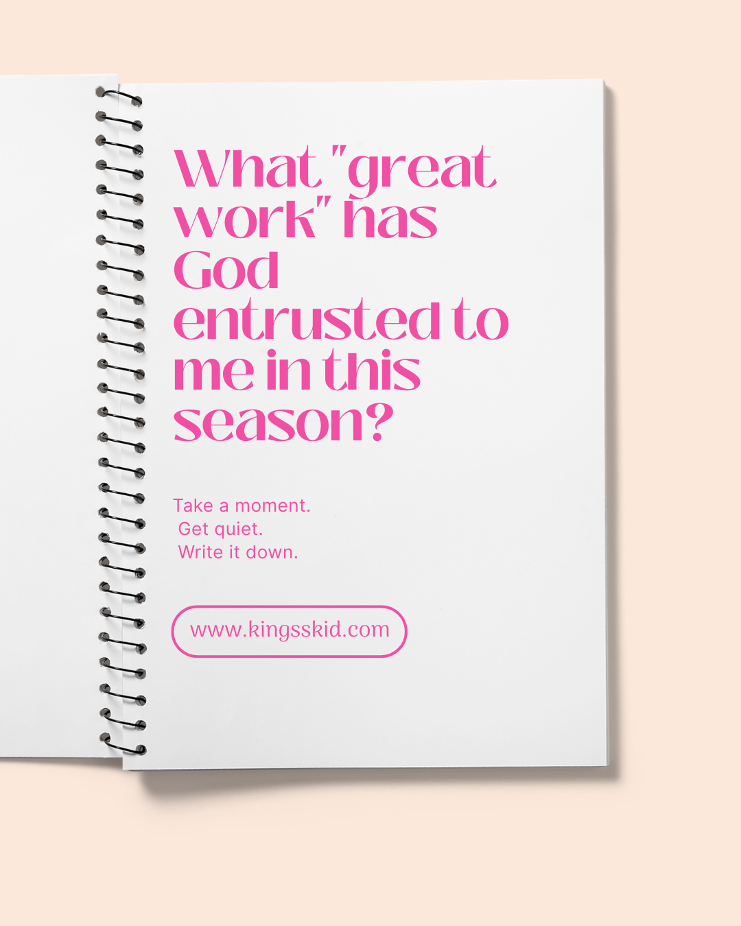 Are You Focused on the Great Work?