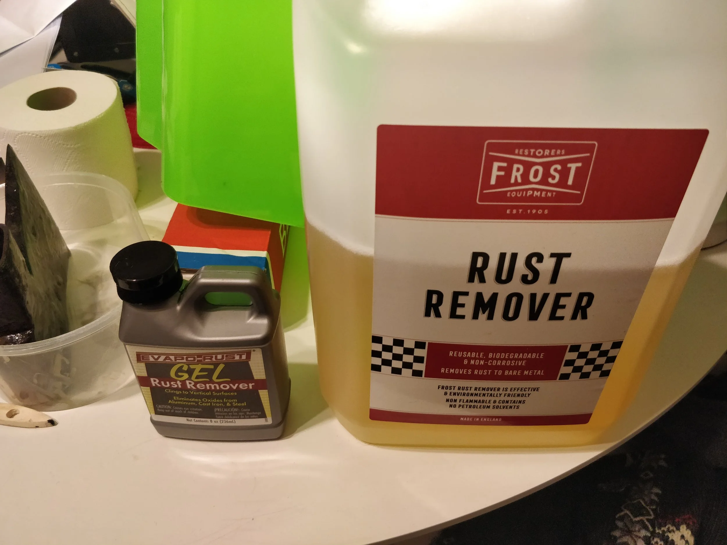 Test av rostlösare