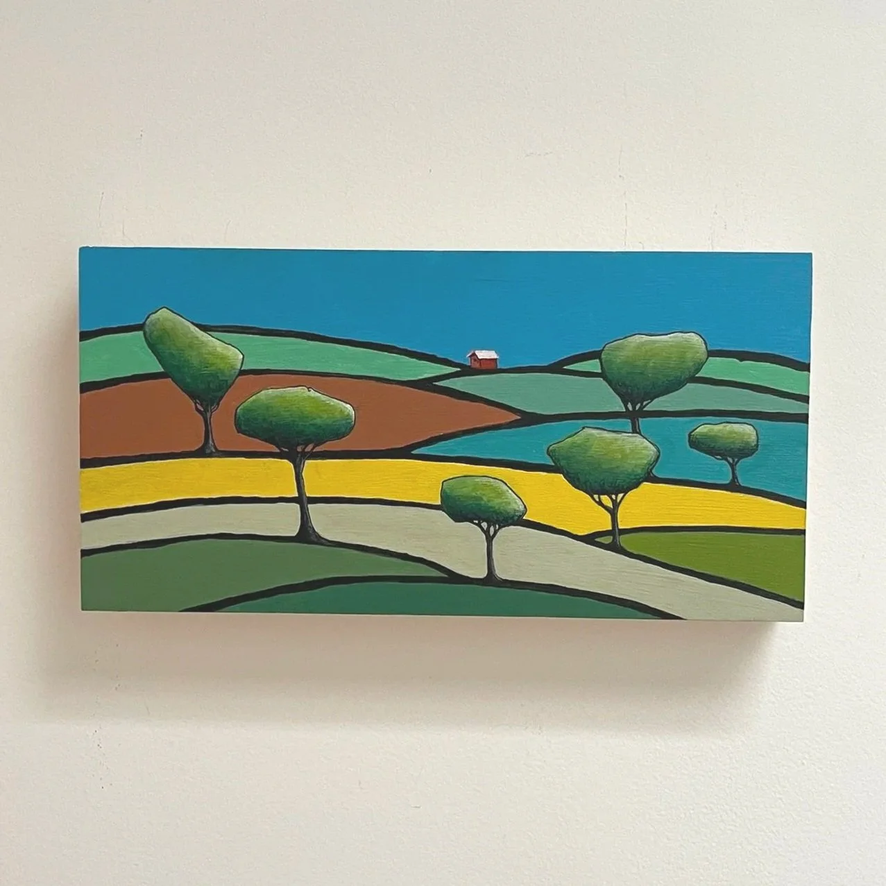 Small Orange House 3 $225.