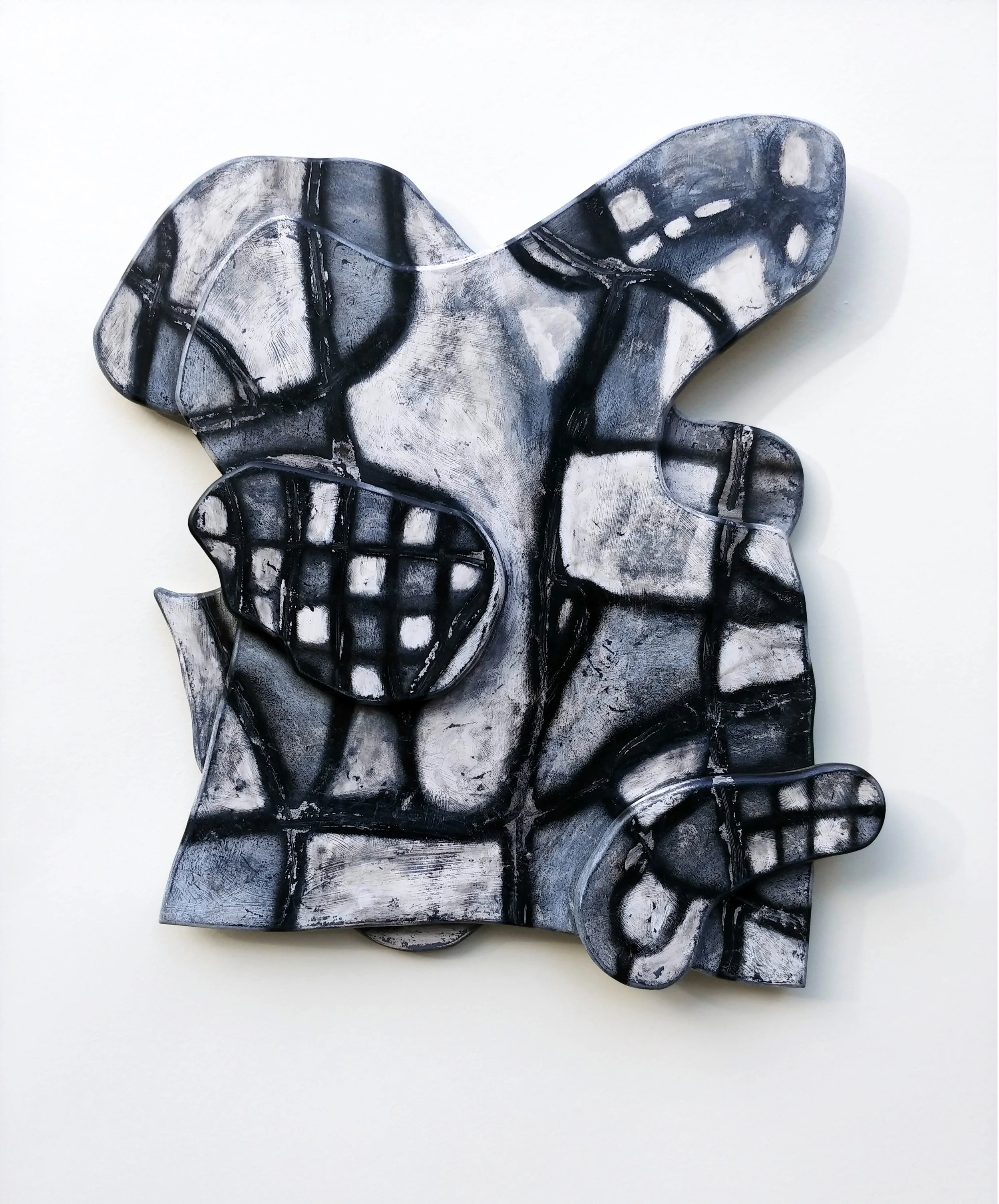 Checkered Biomorph, 2016-8