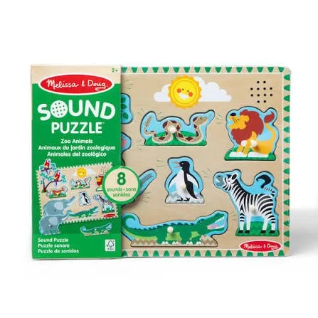 Melissa & Doug Sound Jigsaw Zoo