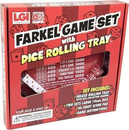 Farkel with Dice Tray