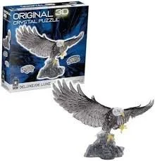3-D Crystal Bald Eagle