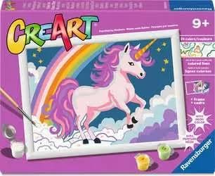 Paint By Number Unicorn Pink