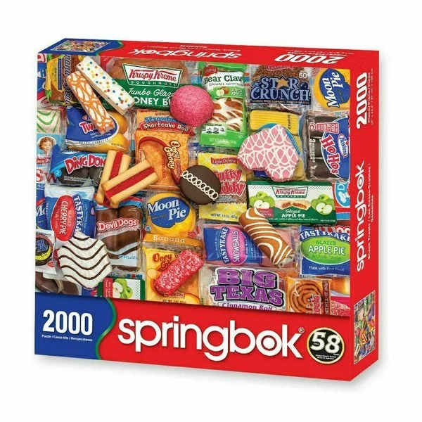 Springbok Jigsaw 2000: Snack Treats