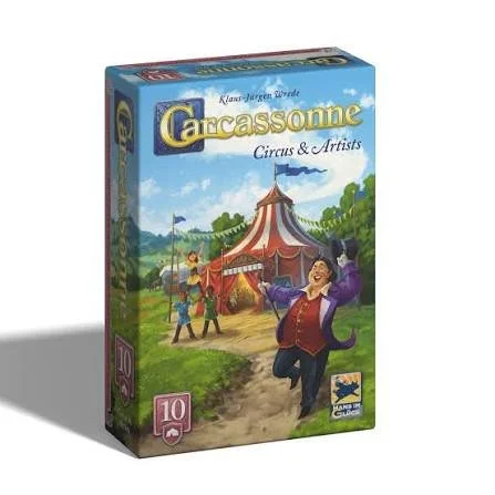 Carcassonne Expansion 10 Circus and Artist