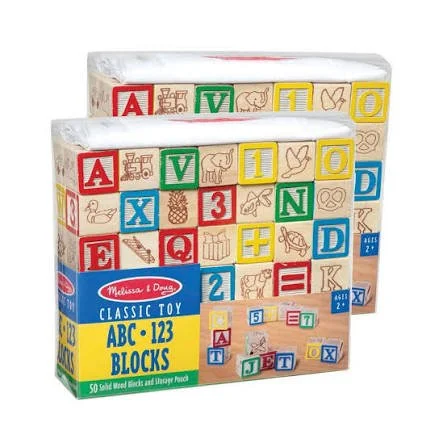 Wooden Blocks ABC/123