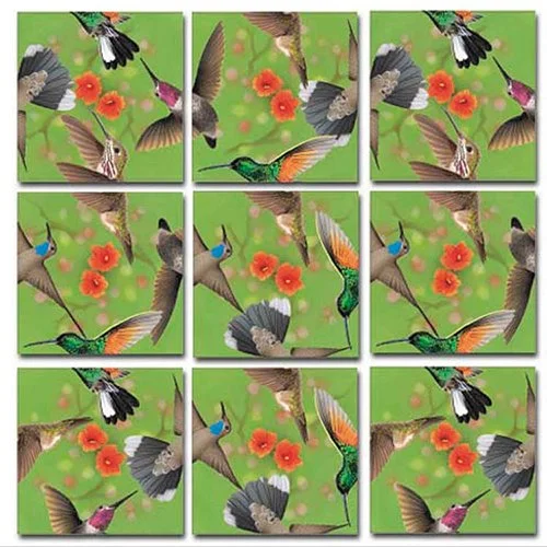Scramble Squares Hummingbirds
