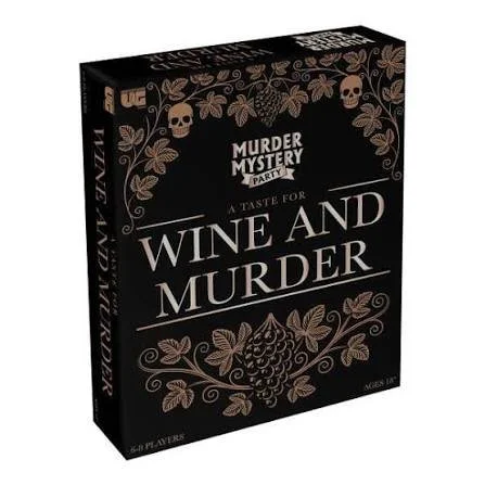 Murder Mystery Party A Taste For Wine and Murder