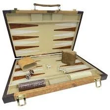 Backgammon 15" Antique Map
