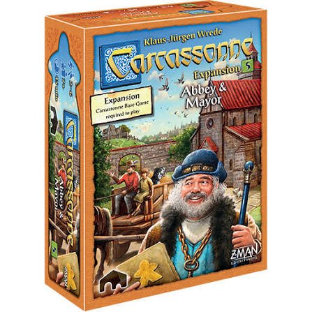 Carcassonne Expansion 5 Abby and Mayor