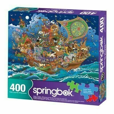 Springbok Jigsaw 400 Family: Noah's Ark