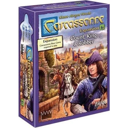 Carcassonne Expansion 6 Count, King, and Robber