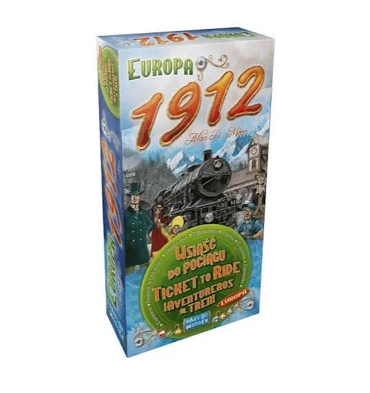 Ticket to Ride Europa 1912 Expansion