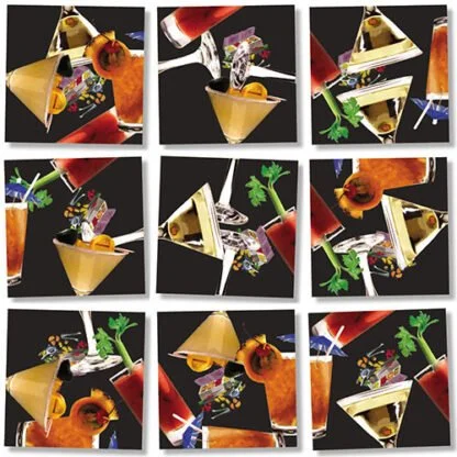 Scramble Squares Cocktails