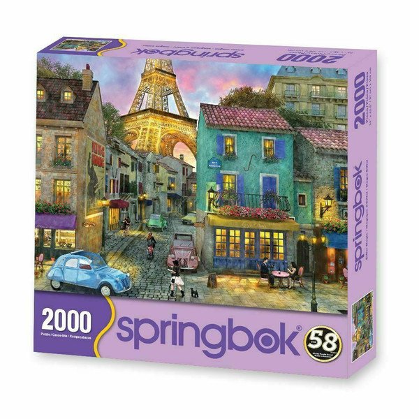 Springbok Jigsaw 2000: Eiffel Magic