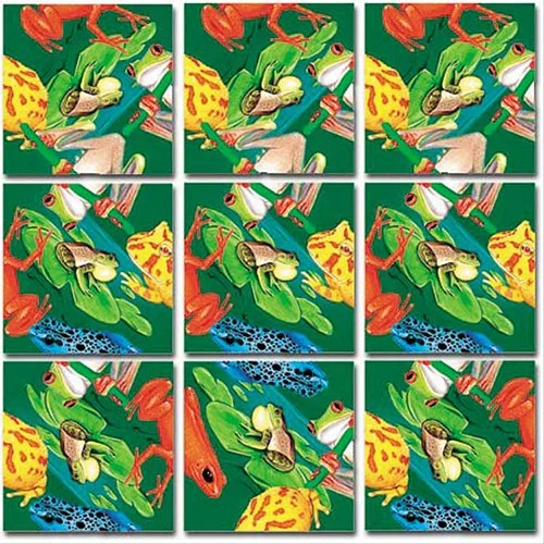 Scrambled Squares Frogs