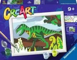 Paint By Number Roaming Dino