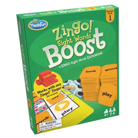 Zingo Sight Words Booster Pack