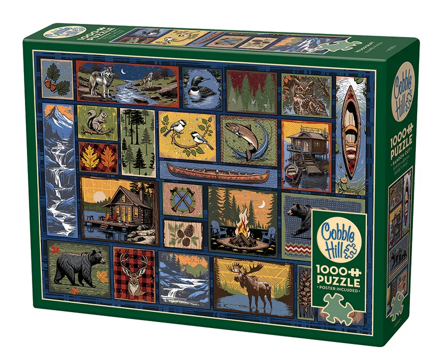 Cobble Hill Jigsaw 1000: Woodcraft