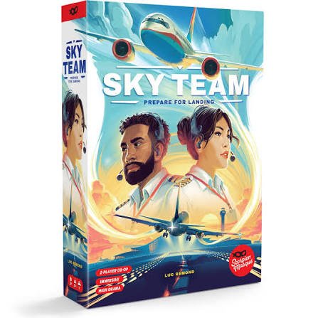 Sky Team Prepare for Landing