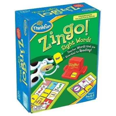 Zingo Sight Words