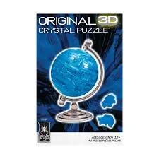 3-D Crystal Globe