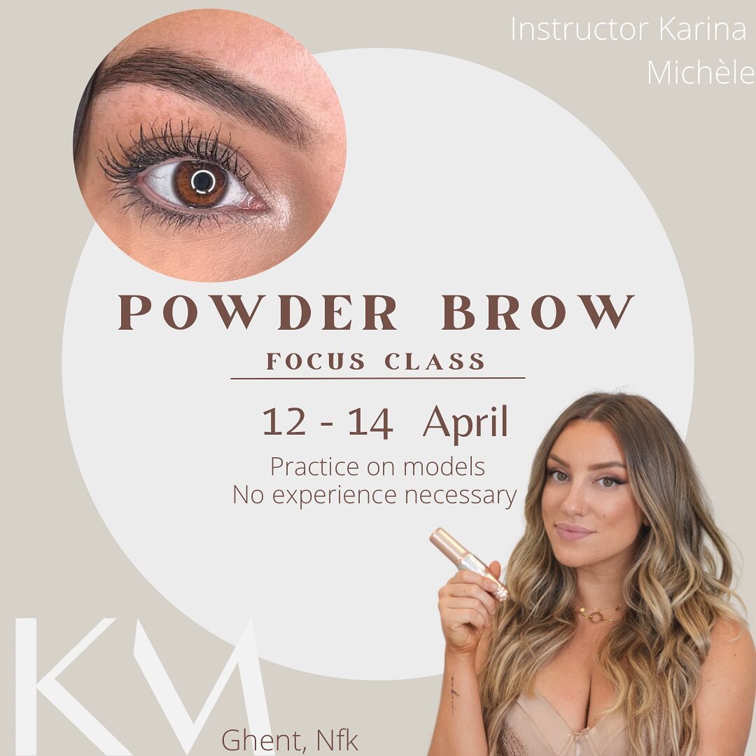 Only 2 spots left!!!

$200 off for early sign up if you sign up within the next few days! 

New to PMU? Experienced in PMU but want to perfect your powder brow technique? This class is for you ✨

3 days. Only 4 students. Practice on live models. 

Dm