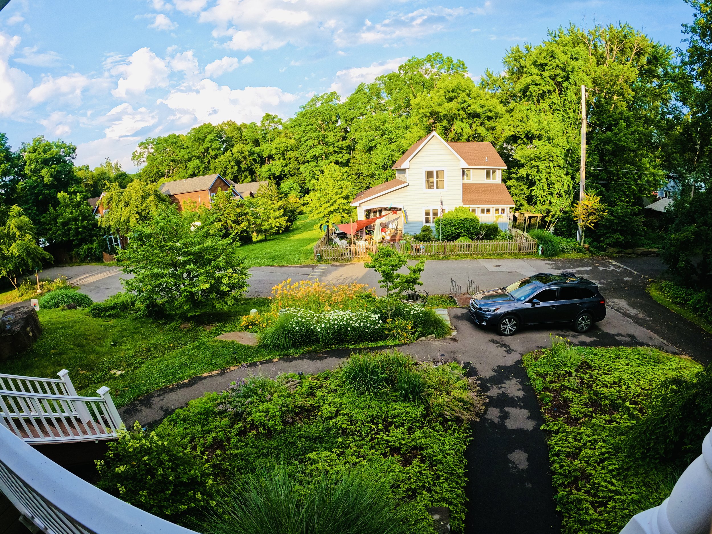 View from the porch