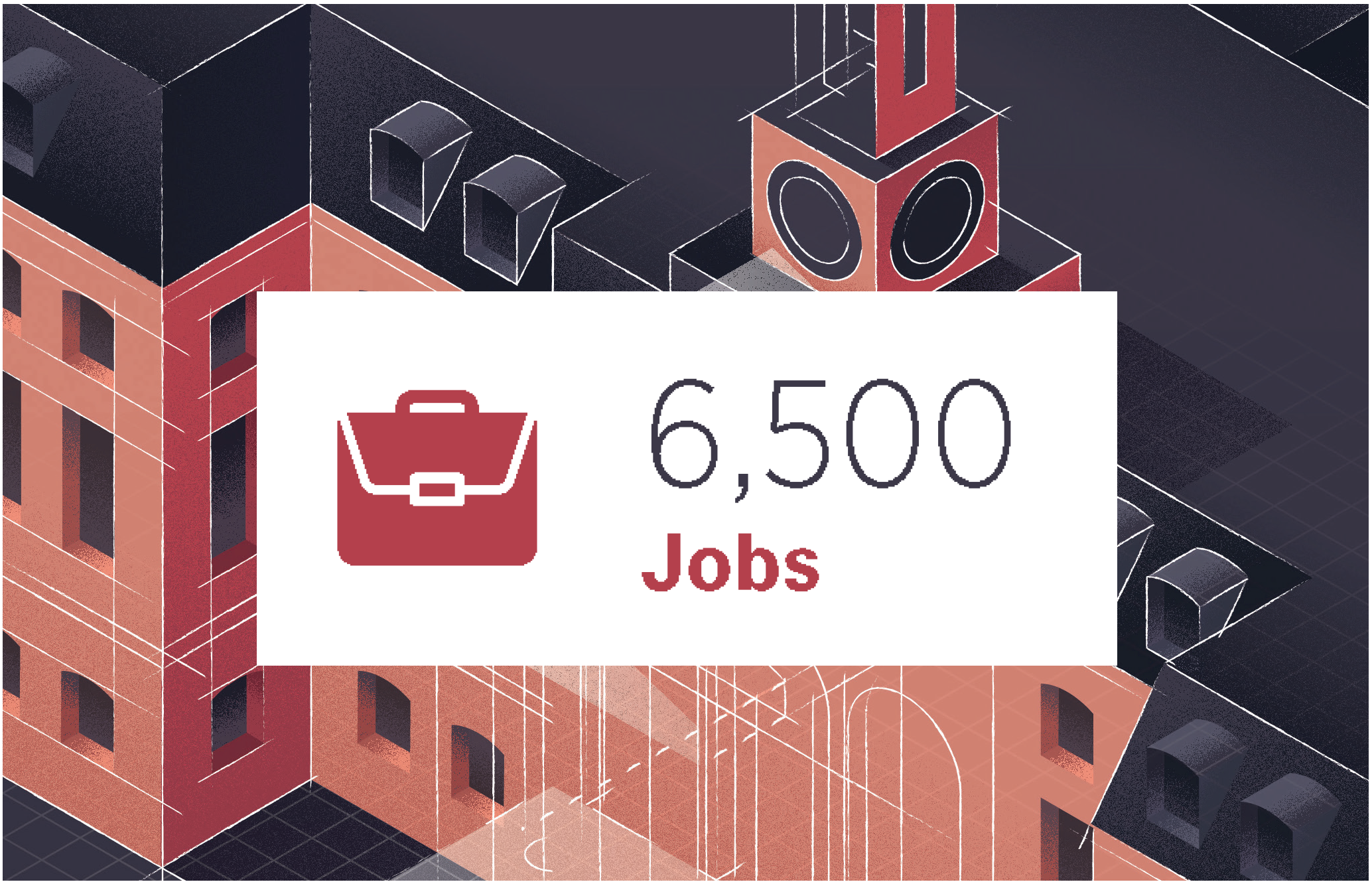 Private investment creates jobs