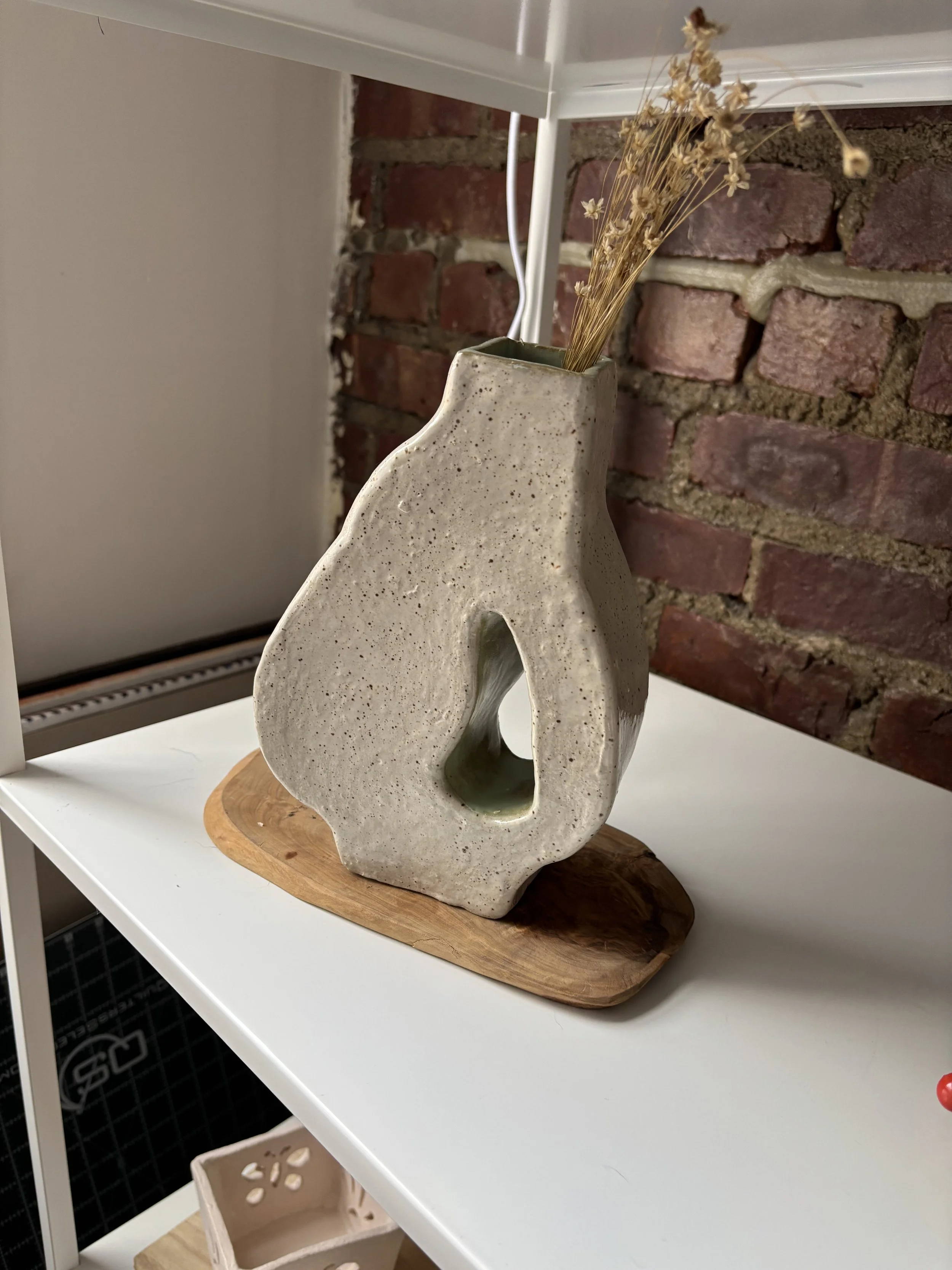 Asymmetrical Blob Vase