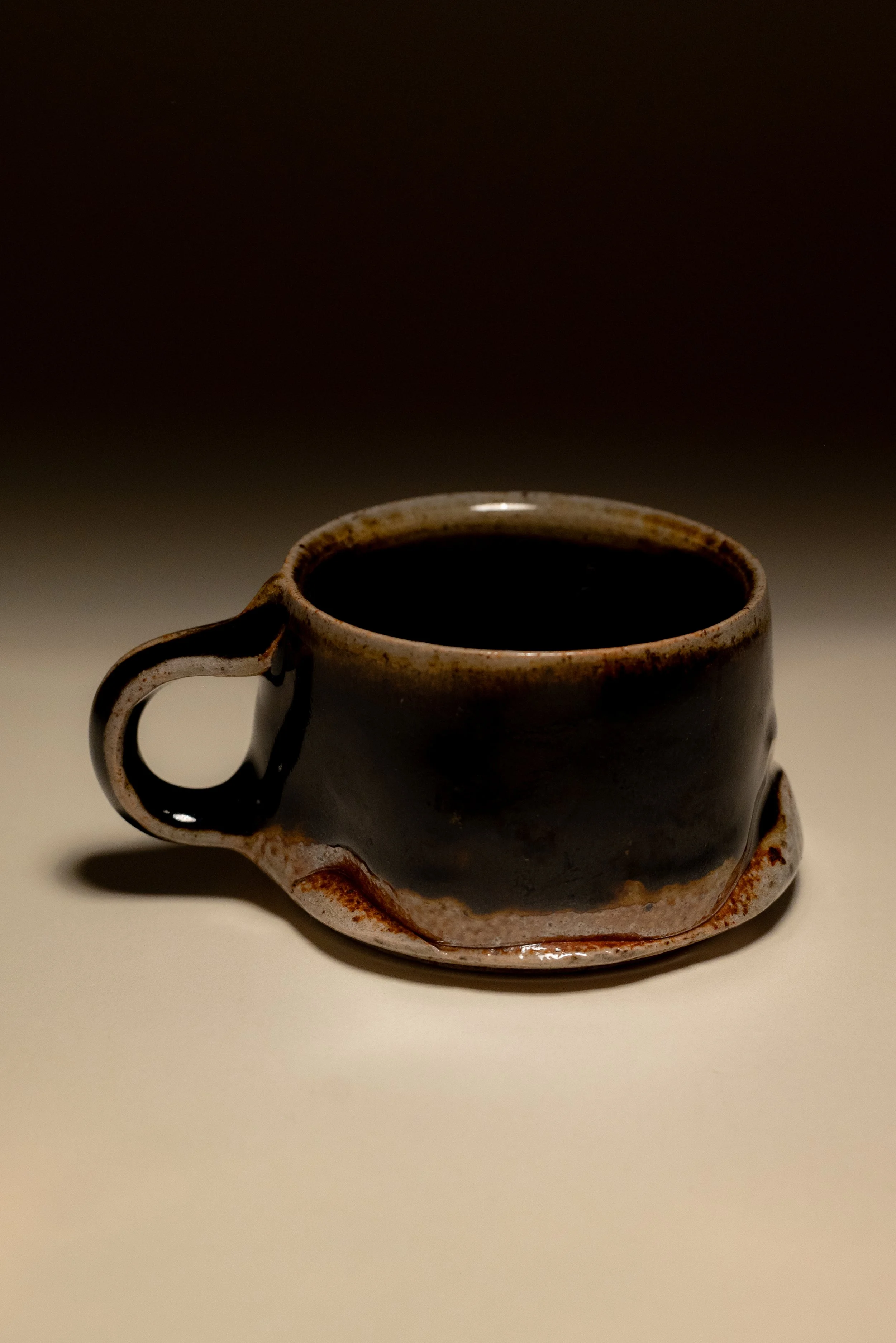 Soda fired mug