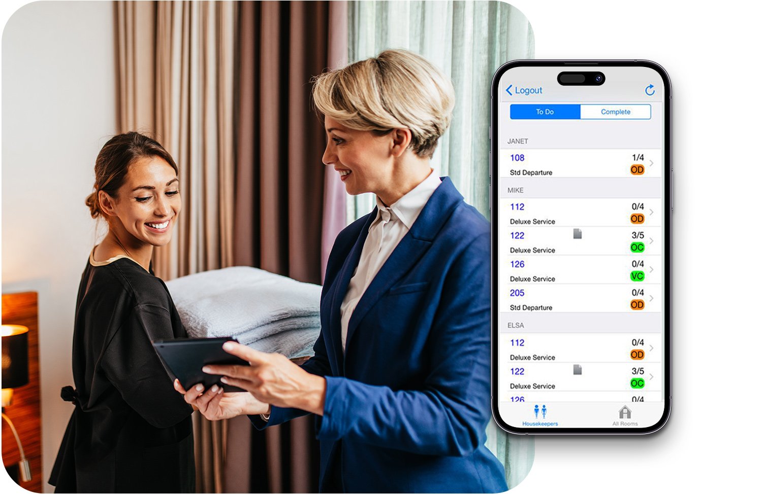 Housekeeping App — Clarity Hospitality Software UK