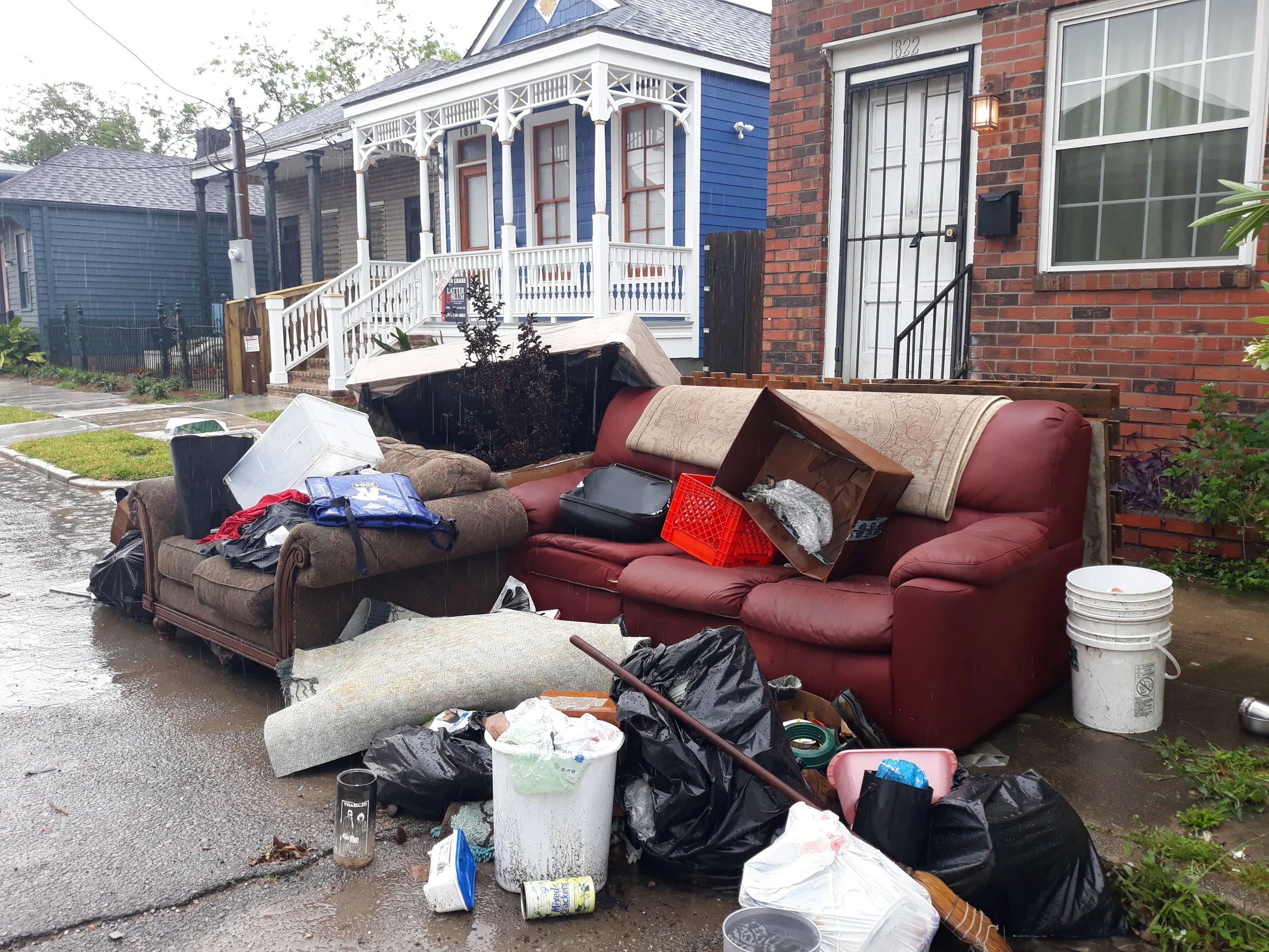 Eviction in the Seventh Ward, New Orleans Image: Liam Grealy