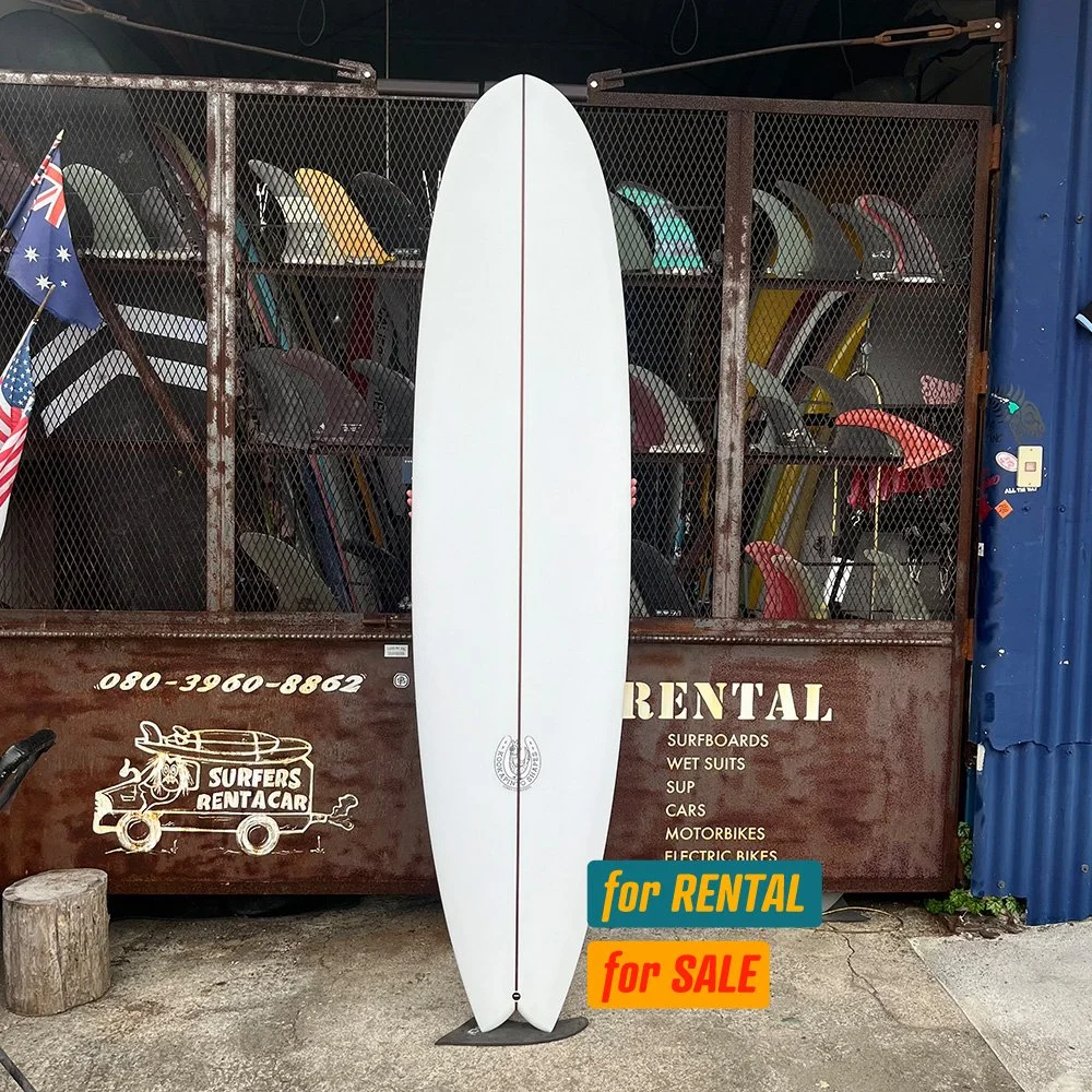 ロングボード フィン&リーシュ付き ひろかっ 20,000円 