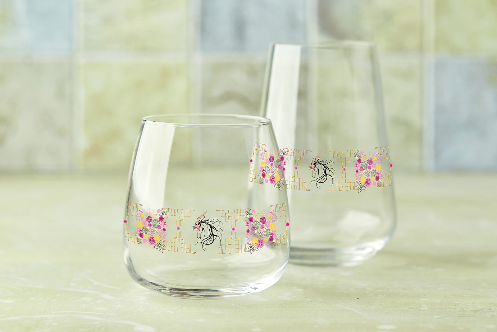     Additional branding elements, such as coasters and glassware, enhance the experience, capturing the essence of tradition and victory. 