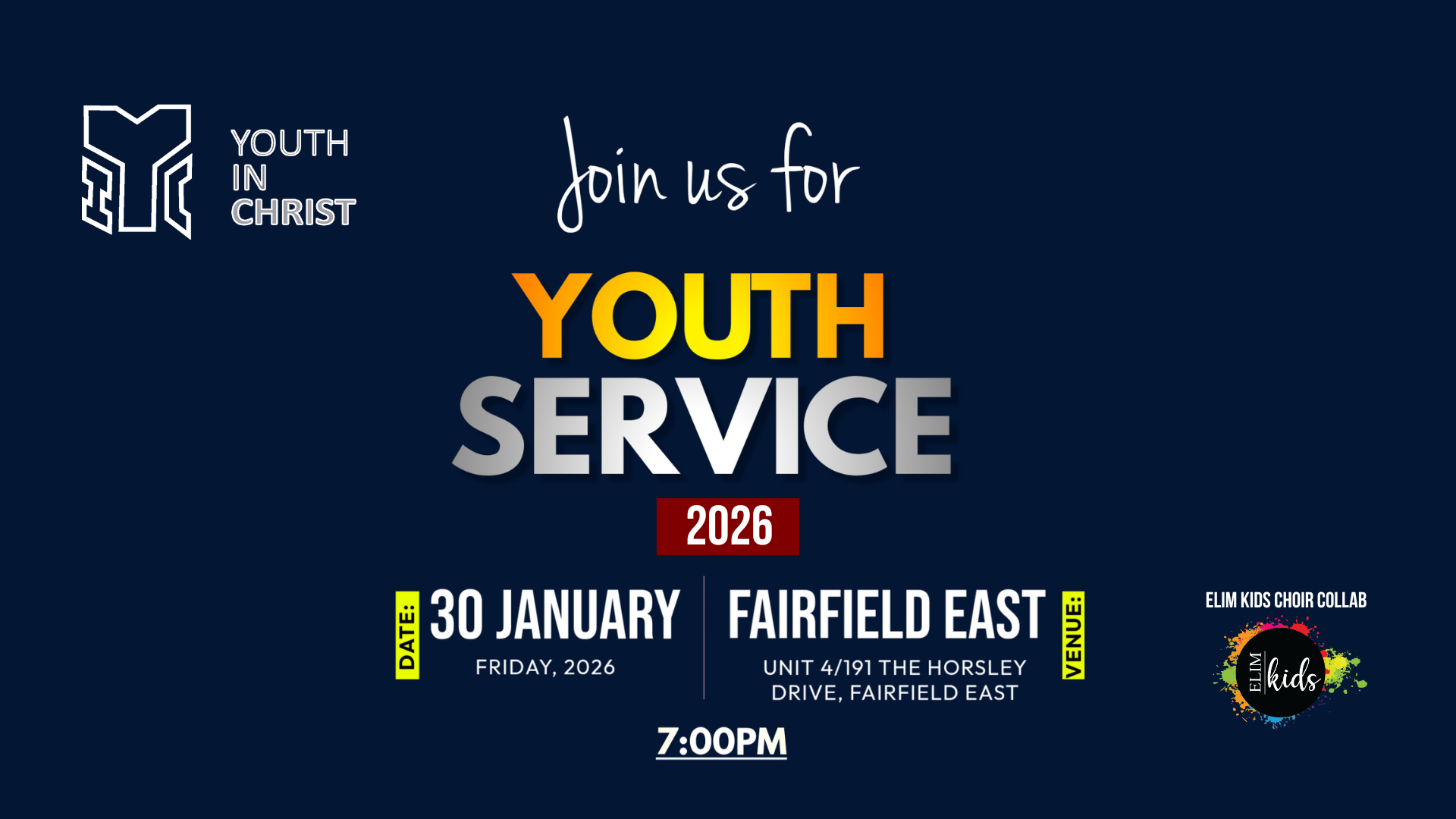 YOUTH LED SERVICE