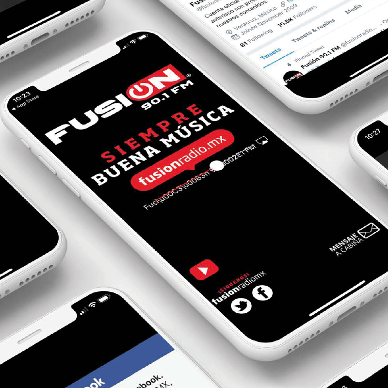 Desarrollo de app para Fusión 90.1