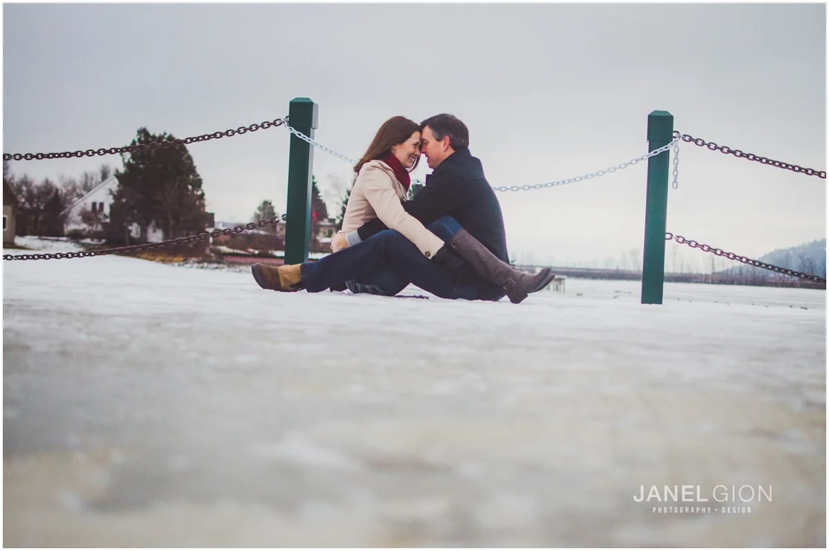 Sandpoint Idaho Engagement