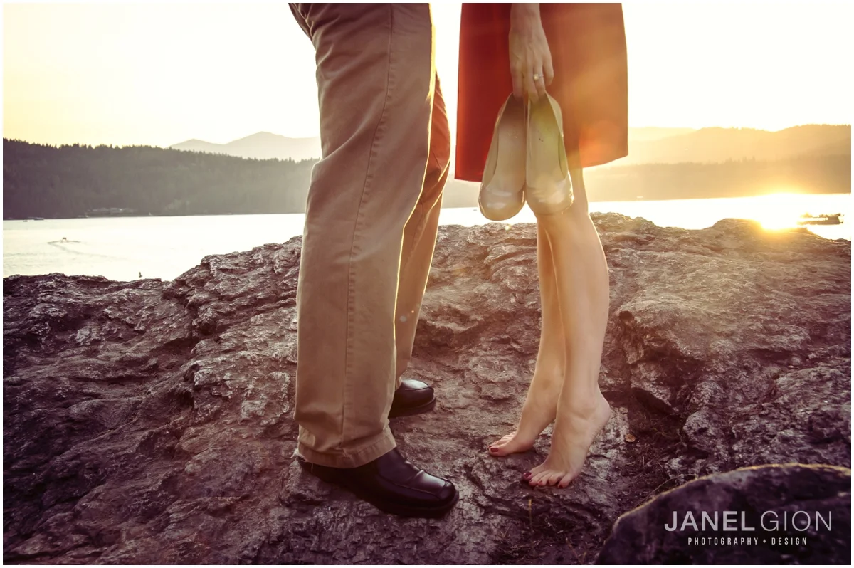 North Idaho Engagement Portraits