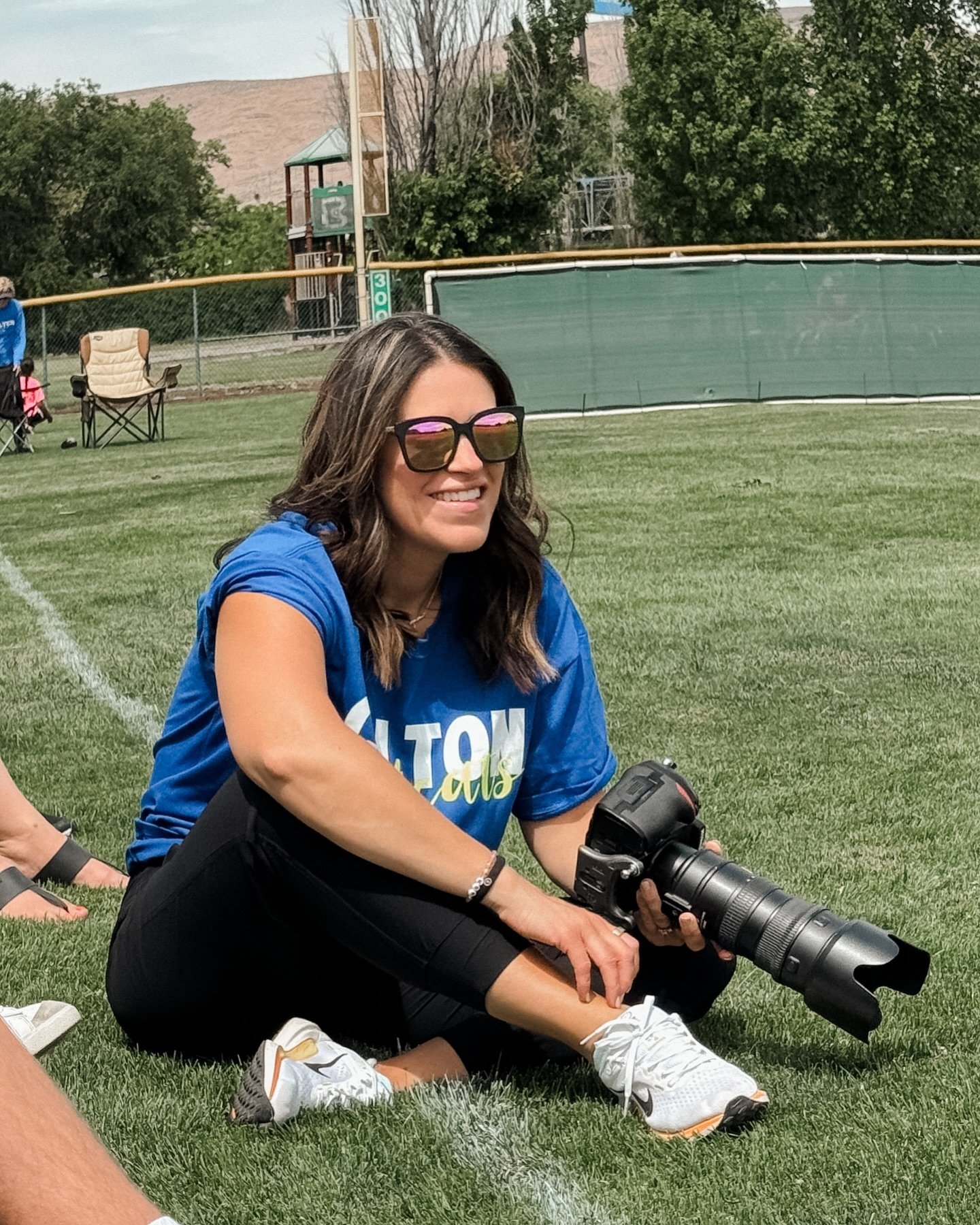 When did you know what you wanted to be when you grew up? Are you still figuring it out? 

This weekend I&rsquo;m attending my niece&rsquo;s state softball tournament, her junior year in high school! 🥎💙✨

From my high school days in yearbook class 