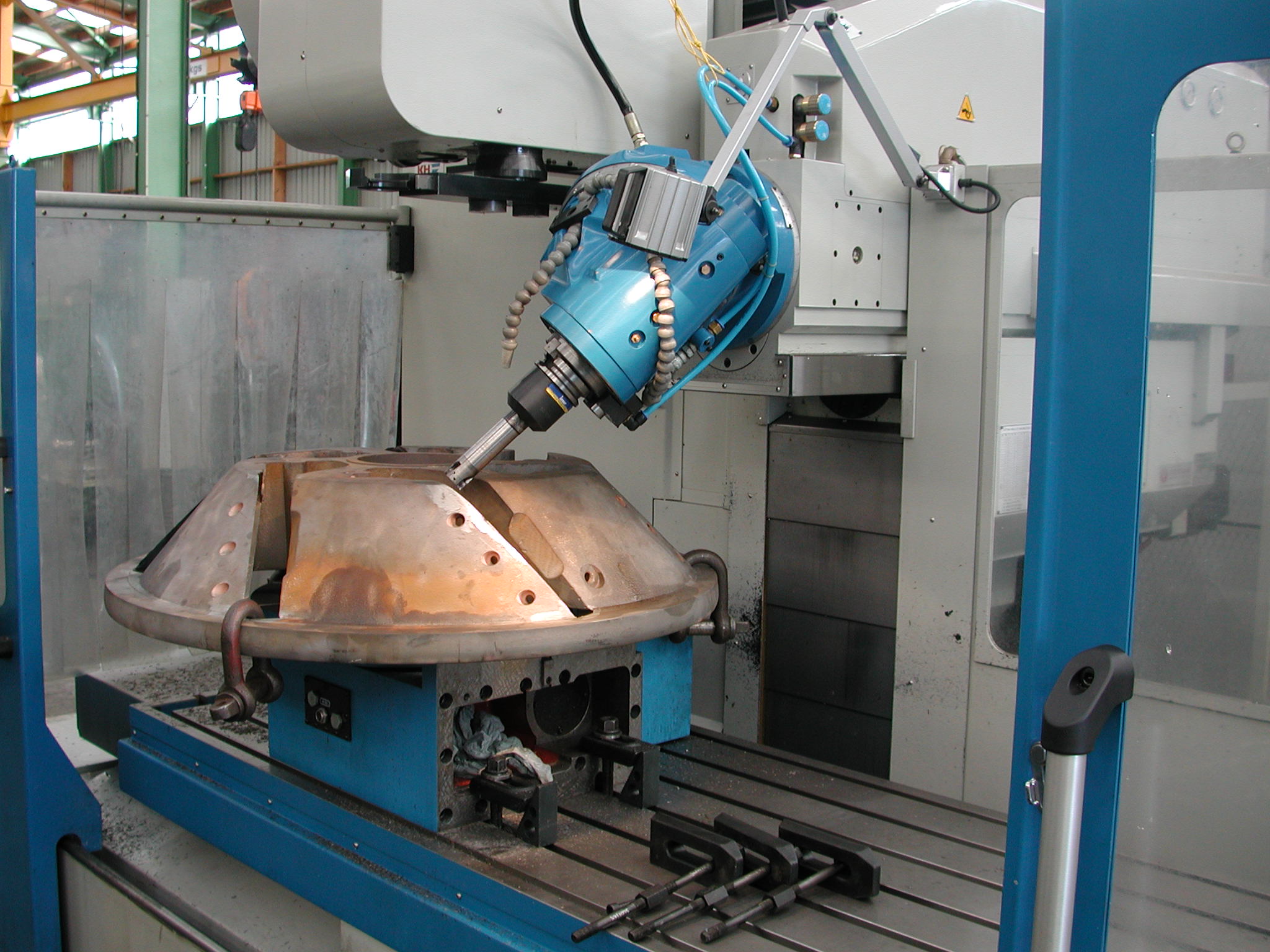 Canter Head machining.JPG