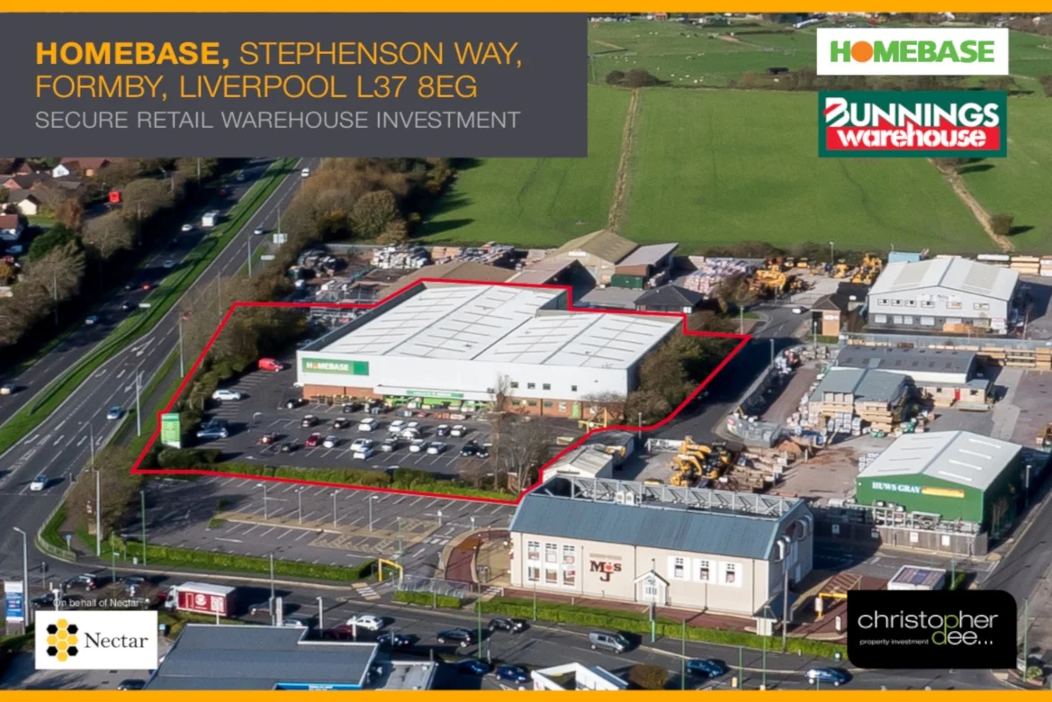 Homebase, Stephenson Way, Formby, Liverpool L37 8EG — Christopher Dee