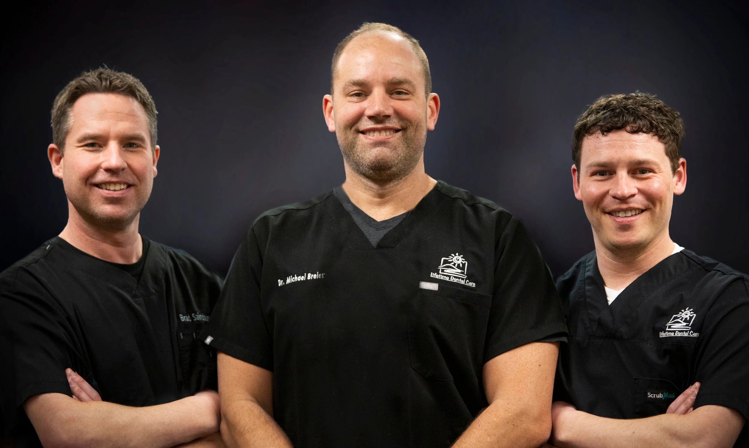 Brad Sainsbury DDS, Mike Breier DMD, Cameron Warner DDS